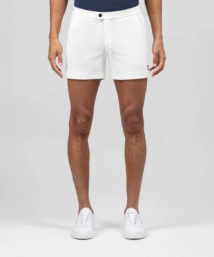 RON DORFF TENNIS SHORTS OFF WHITE - Main Image