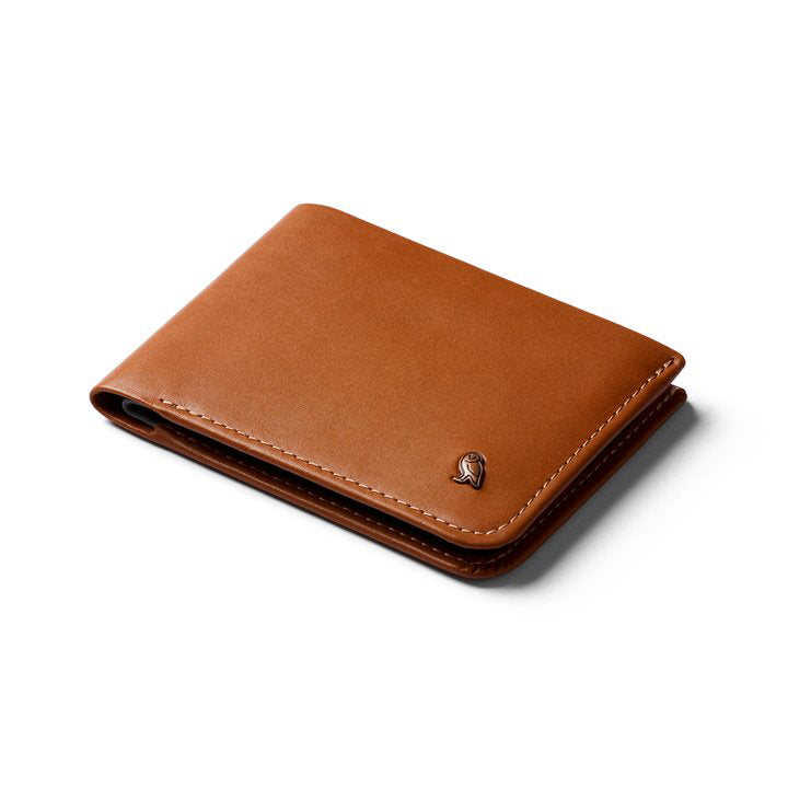 dv Leather wallet with coin purse and inside secret zip compartment - Dark  Brown