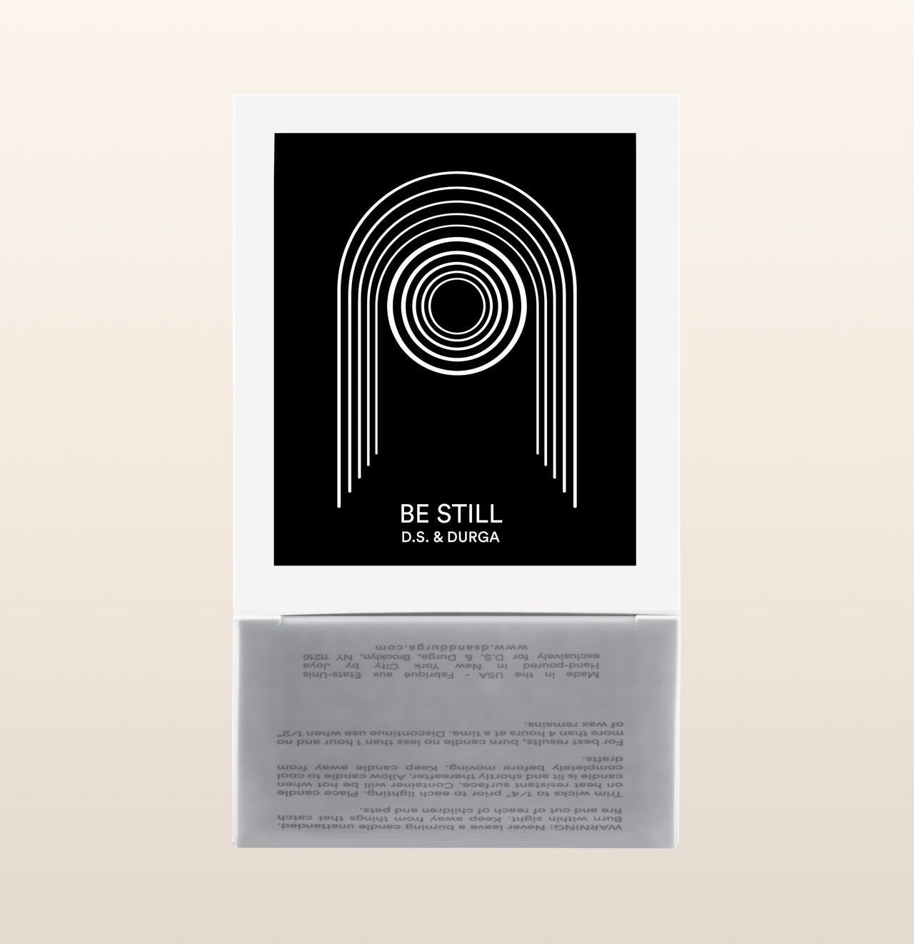 D.S. & DURGA BE STILL CANDLE