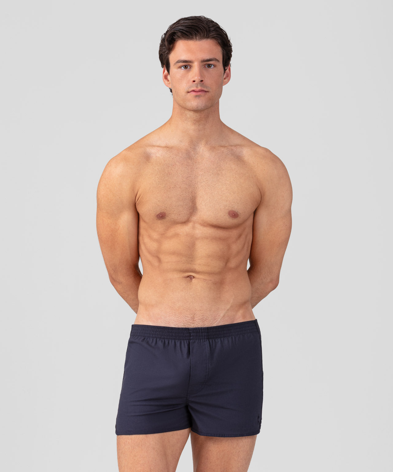 RON DORFF MARATHON BOXER SHORTS - NAVY