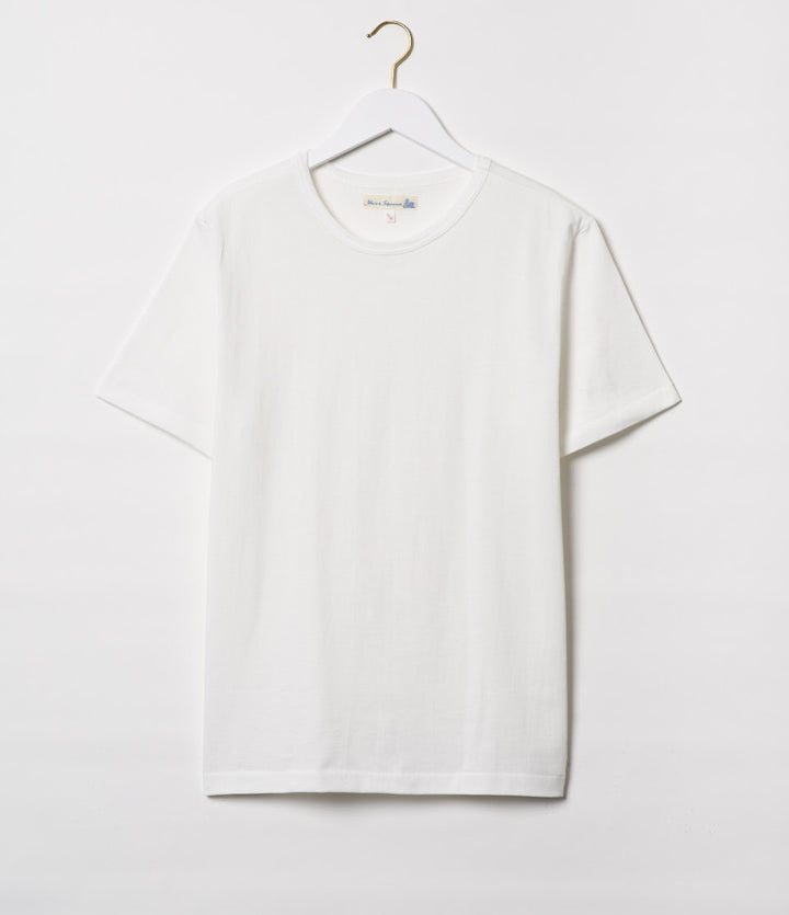 【新品、箱】Merz b. Schwanen 215ホワイト Tシャツ 5/M MERZ B. SCHWANEN 215 LOOPWHEELED CLASSIC FIT MIDWEIGHT T-SHIRT - 3