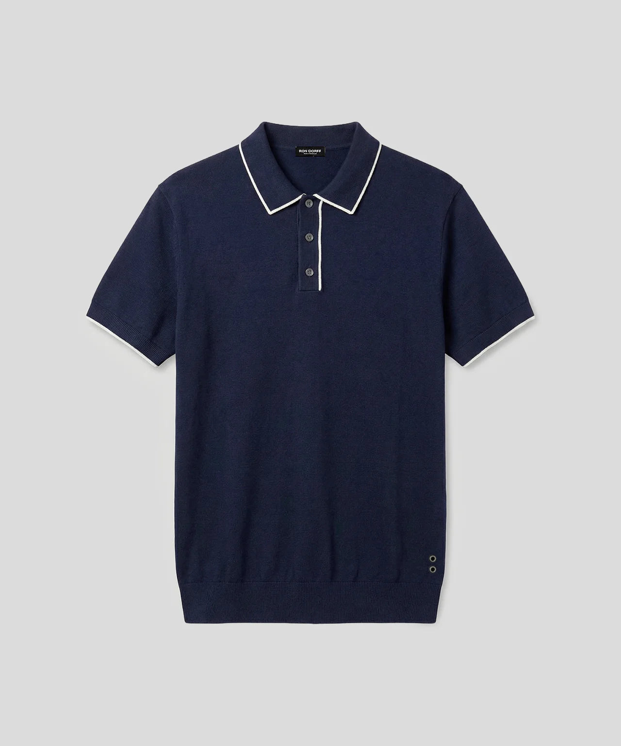 RON DORFF COTTON SILK POLO - 2 COLORS