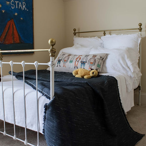 UNDER THE BOUGH LISO QUEEN BLANKET - MIDNIGHT