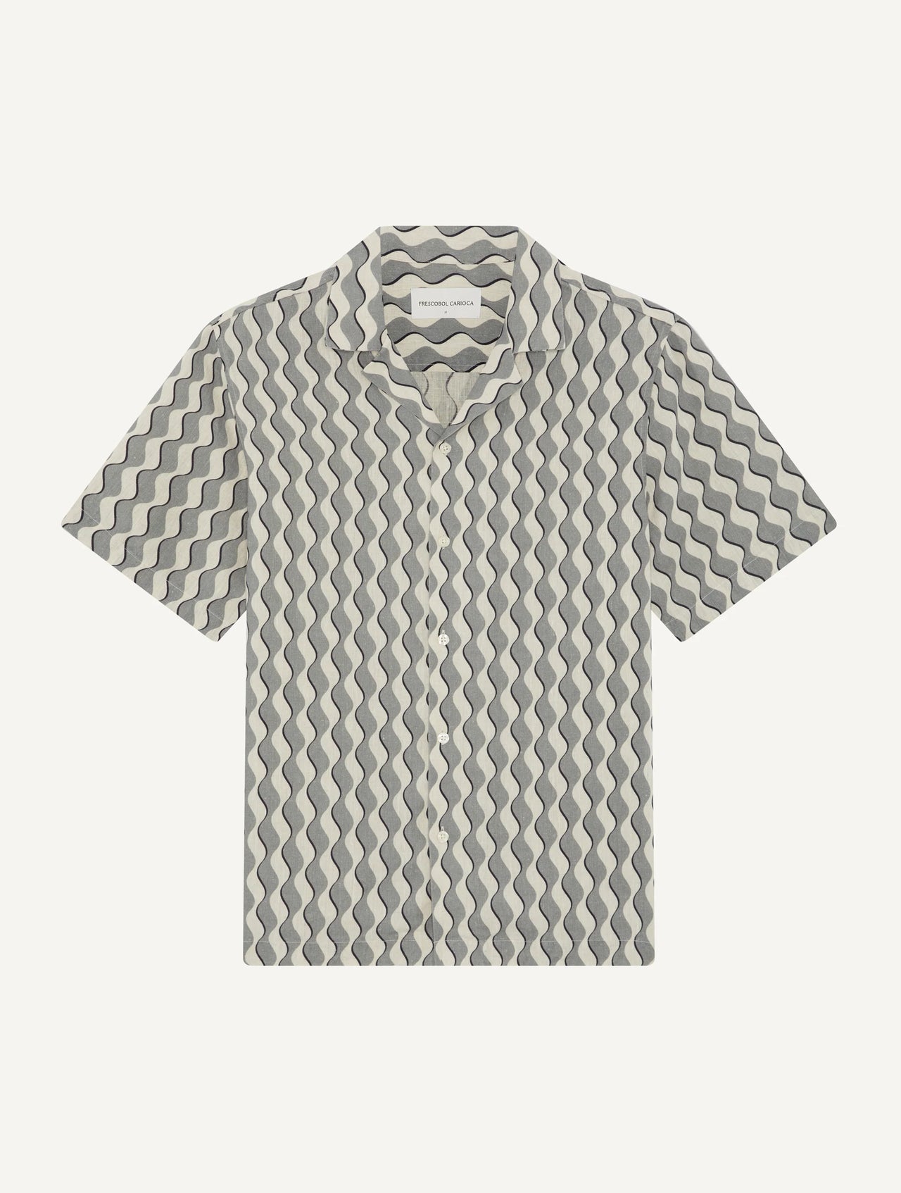 FRESCOBOL CARIOCA ROBERTO LINEN SHIRT LISTRA PRINT - 2 COLORS
