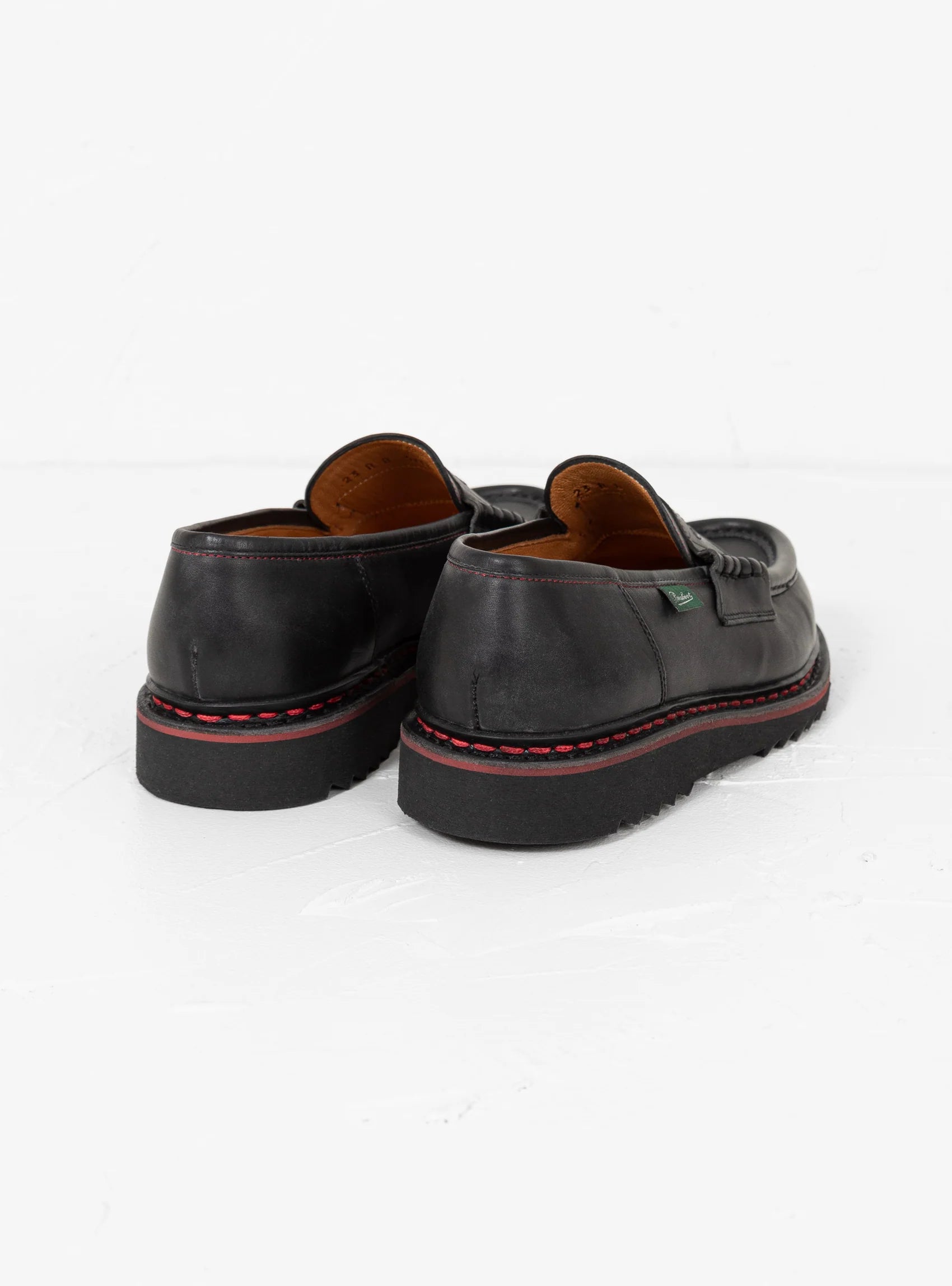 PARABOOT REIMS SPORT - ROUGE LISSE NOIR – HAUS OF HANZ PARABOOT REIMS SPORT - ROUGE LISSE NOIR – HAUS OF HANZ