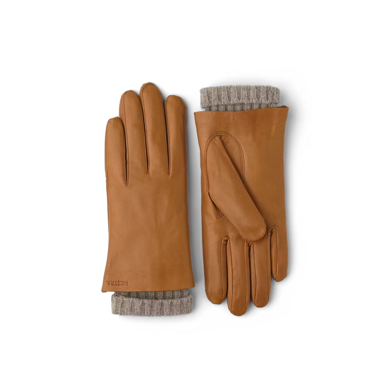 HESTRA WOMENS MEGAN LEATHER GLOVES- 2 COLORS