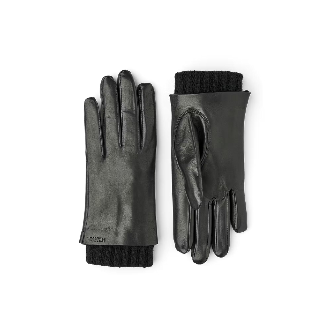 HESTRA WOMENS MEGAN LEATHER GLOVES- 2 COLORS