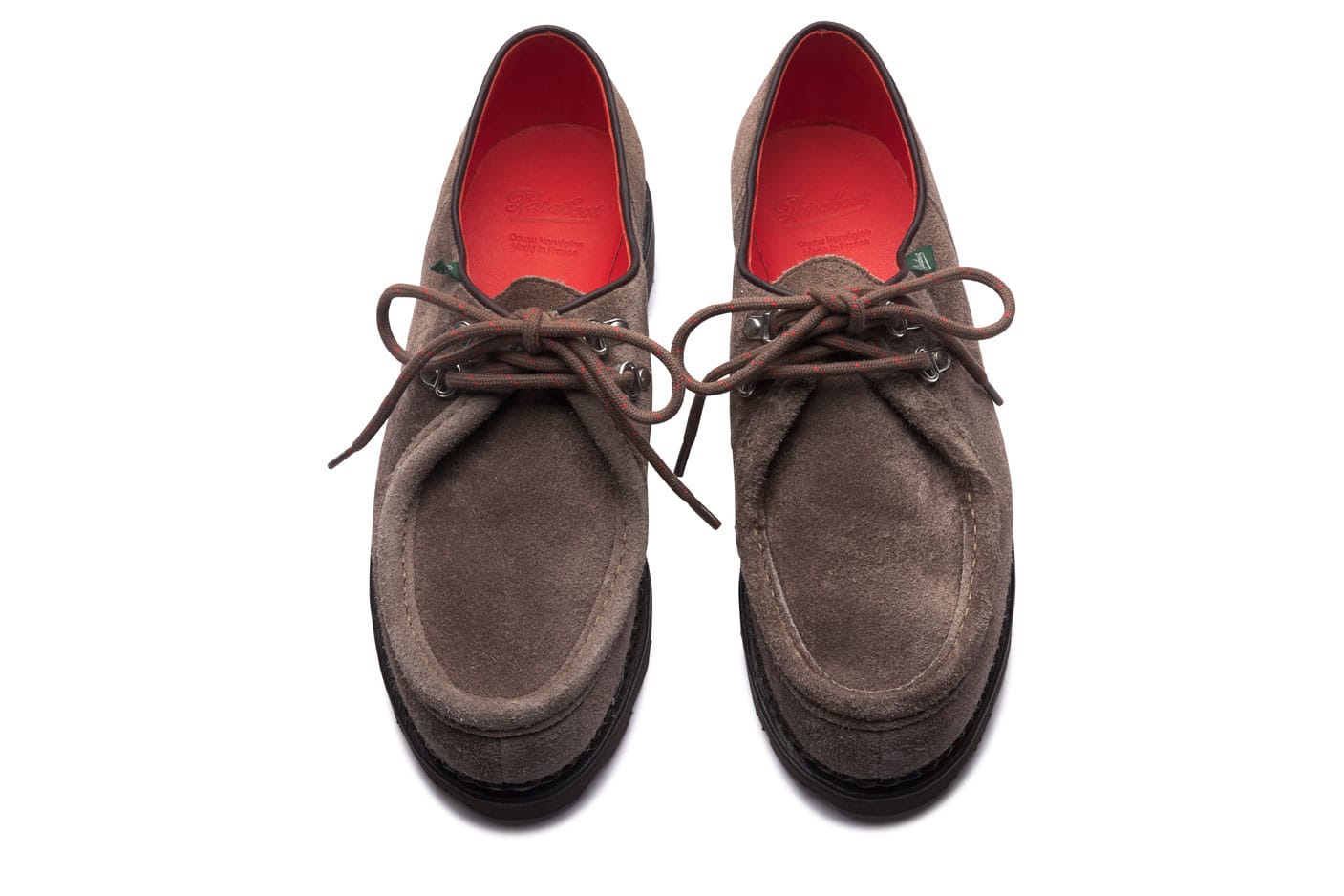 PARABOOT MICHAEL MARCHE ANNEUX - MARRON VELOURS GRAPHITE – HAUS OF