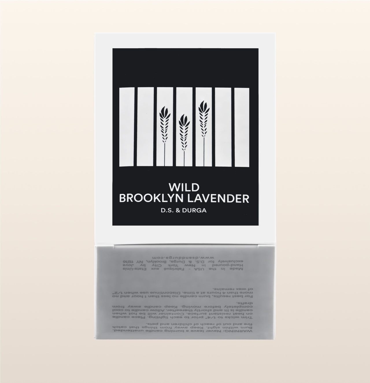D.S. & DURGA WILD BROOKLYN LAVENDER CANDLE