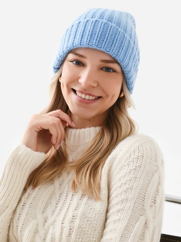 HURRAY CASHMERE SAILOR BEANIE - 21 COLORS AVAILABLE