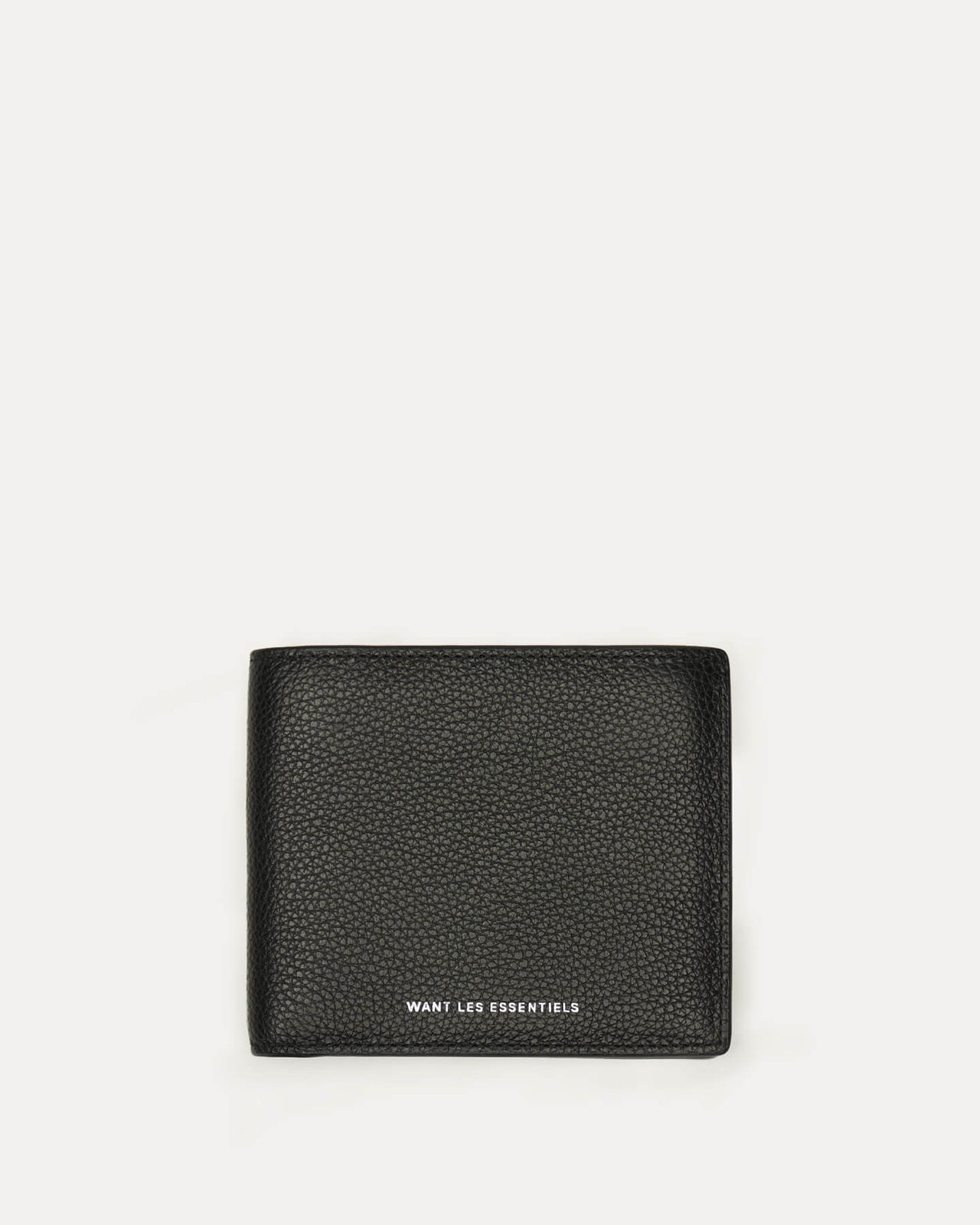 WANT LES ESSENTIELS BENIN PEBBLE-GRAINED LEATHER BI-FOLD WALLET - 4 COLORS