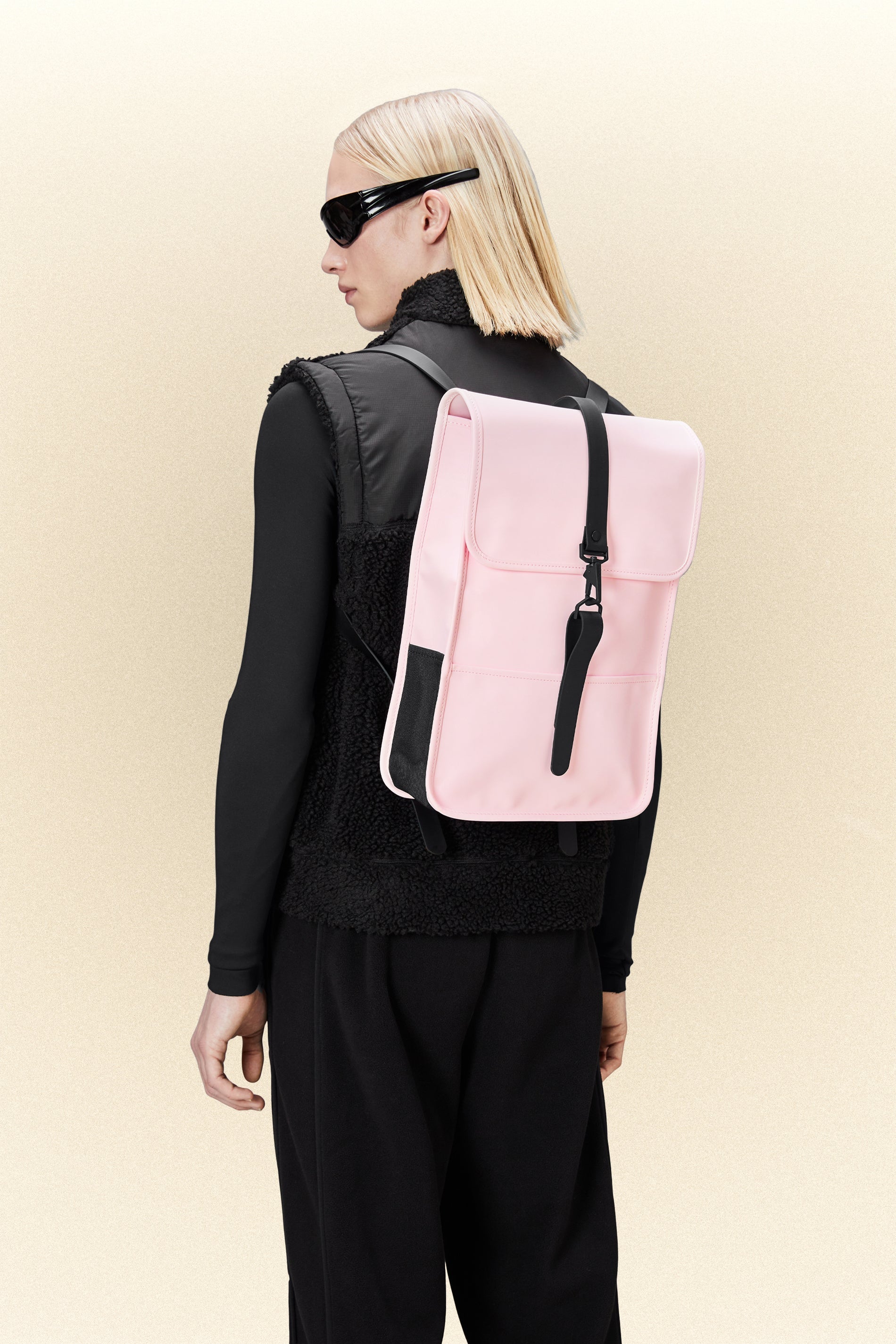 Rains pink backpack sale