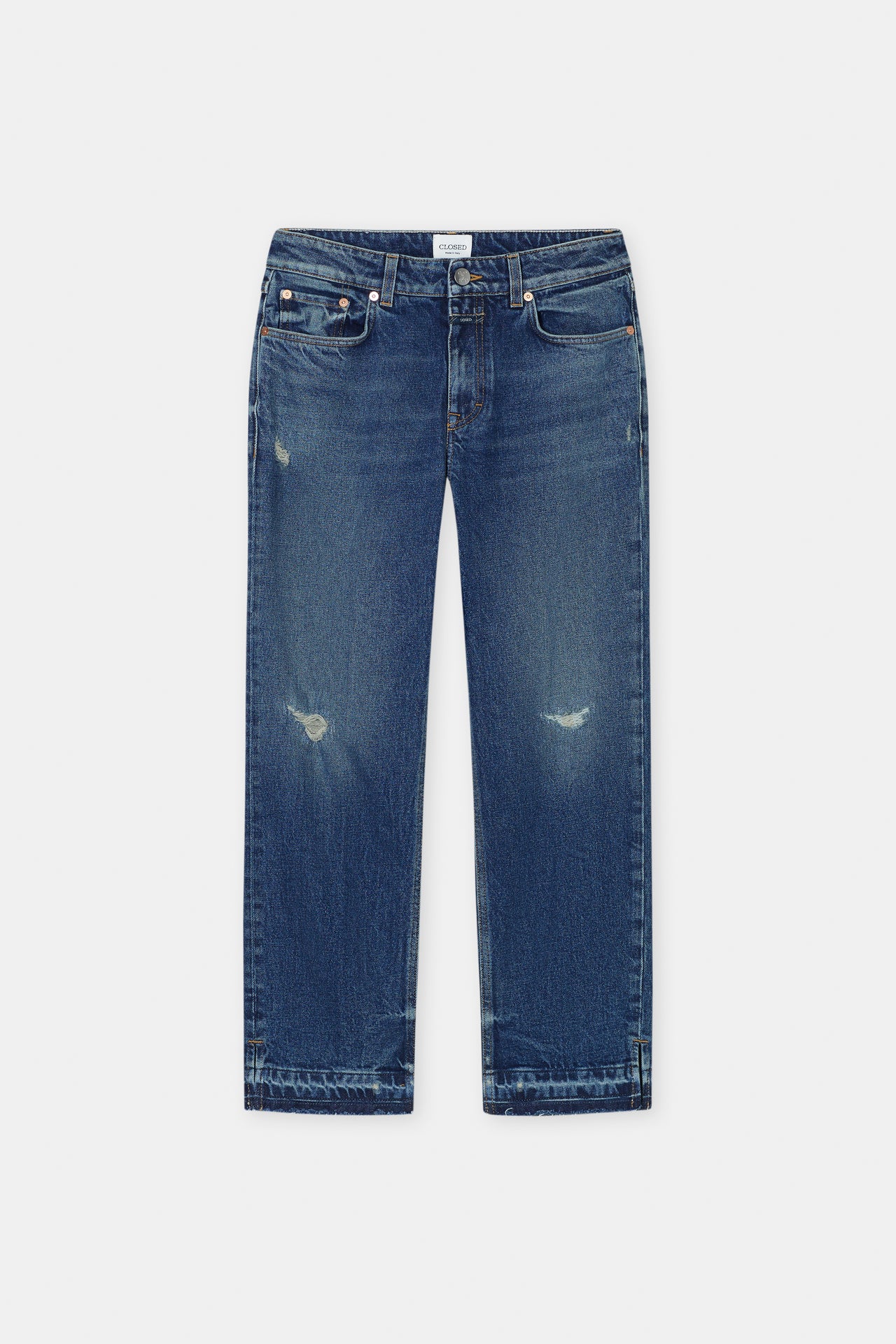 CLOSED MILO STRAIGHT LEG DENIM - DARK BLUE