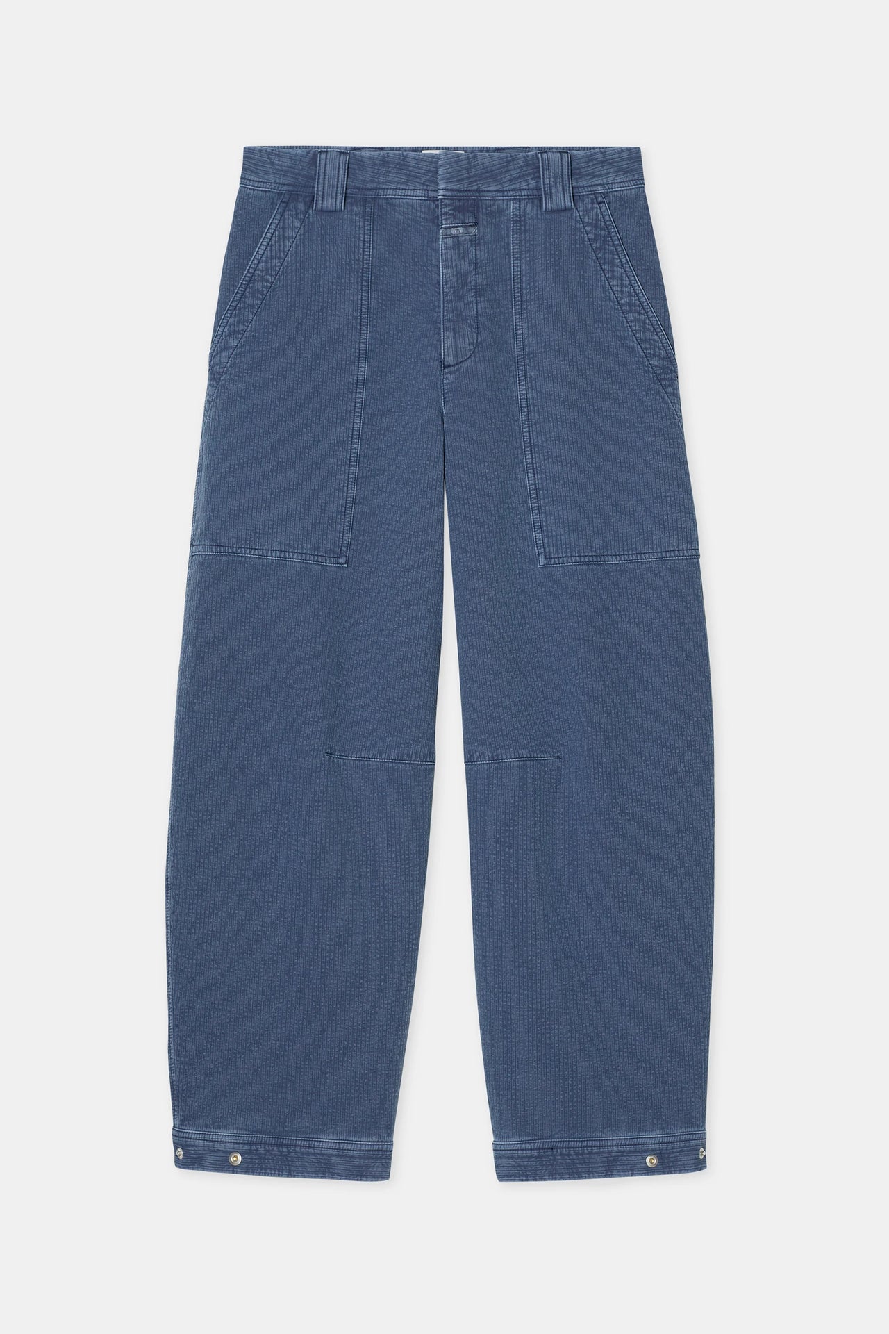 CLOSED WOMENS RHANNON BARREL PANTS - ECLIPSE BLUE