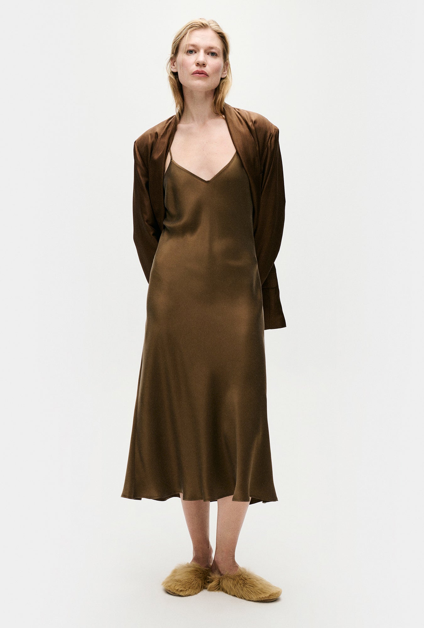 SILK LAUNDRY 90S SLIP DRESS - 7 COLORS SILK LAUNDRY 90S SLIP DRESS - 7 COLORS