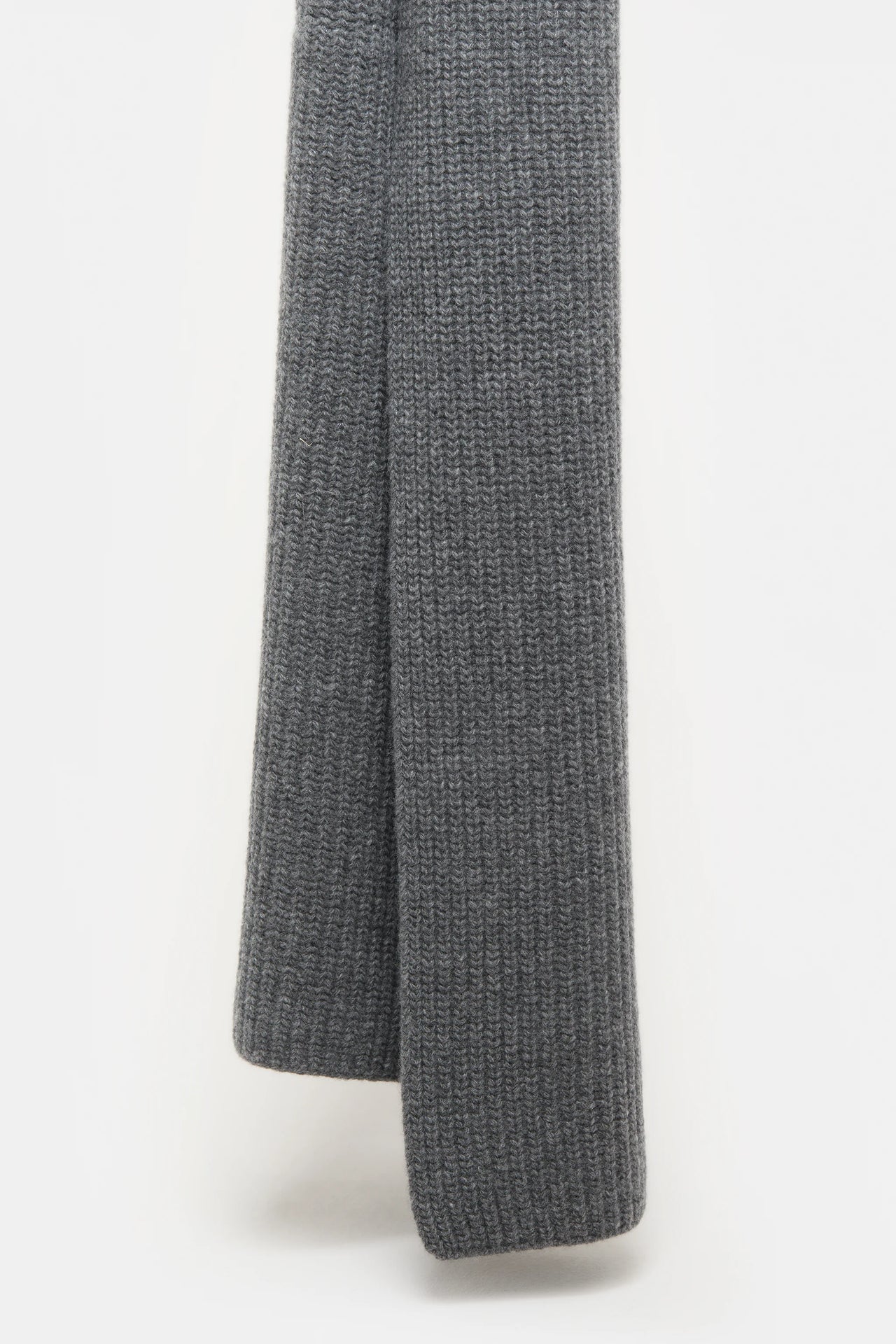 CLOSED WOOL SCARF WITH FISHERMAN'S RIB- 3COLORS