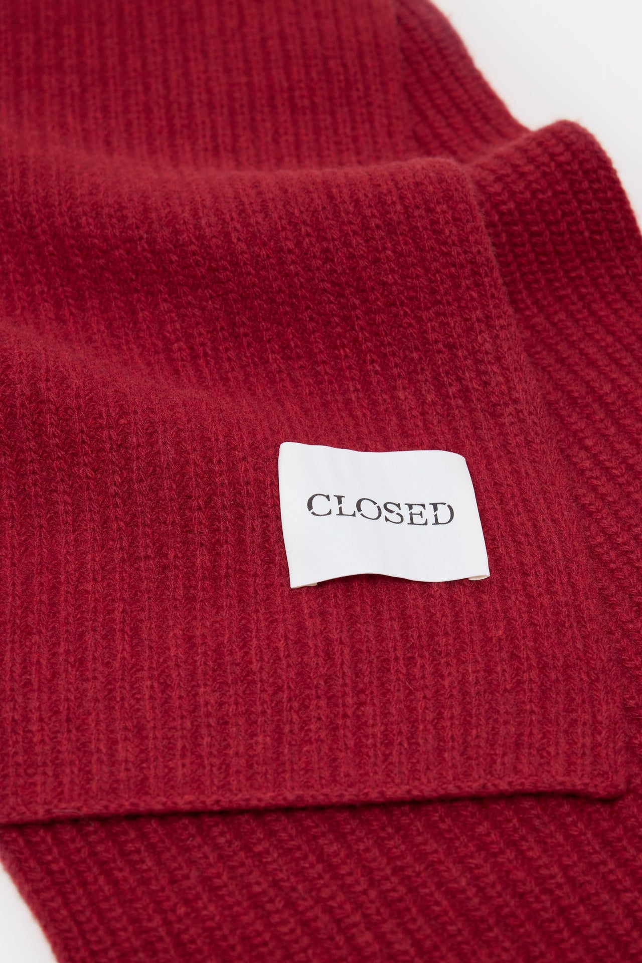 CLOSED UNISEX PURE WOOL SCARF - 5 COLORS