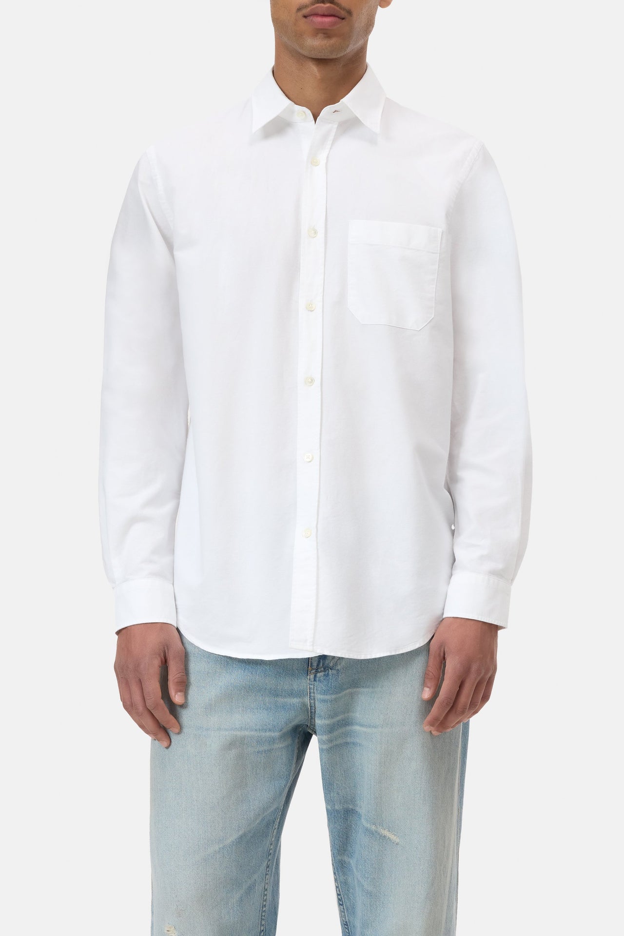 CLOSED MENS ORGANIC COTTON OXFORD SHIRT - 2 COLORS
