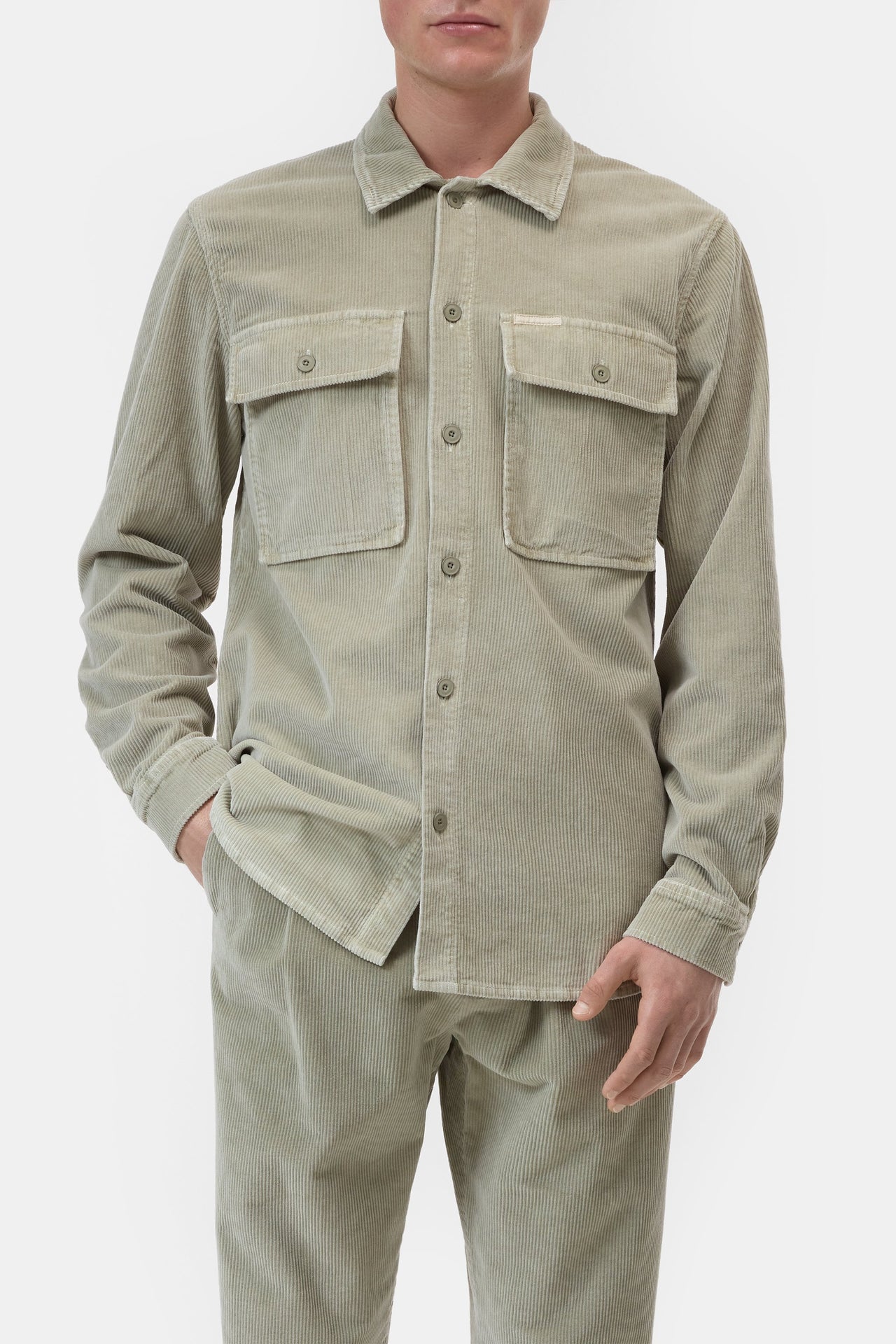 CLOSED MENS CORDUROY UTILITY SHIRT - 3 COLORS