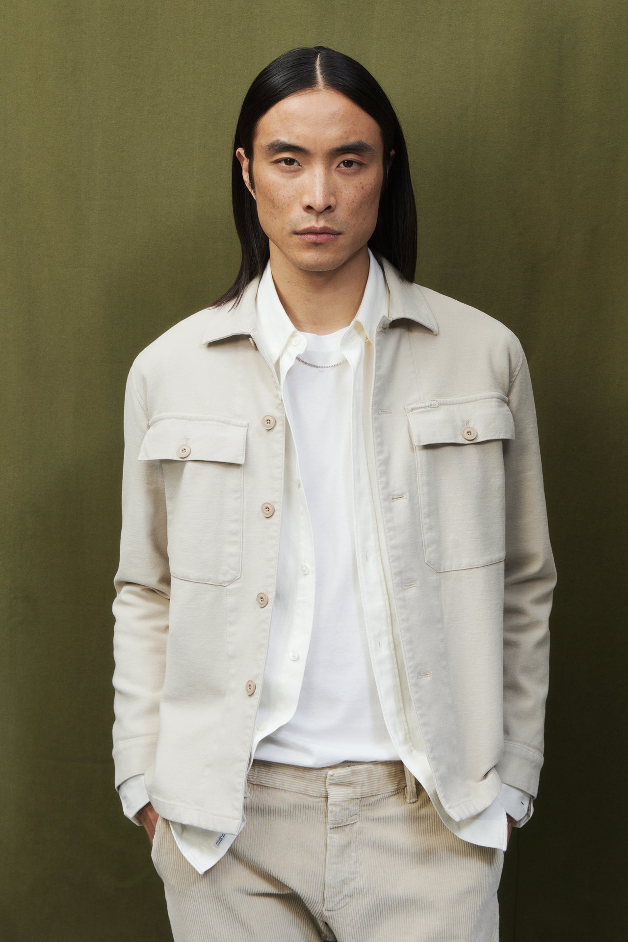 CLOSED MENS COTTON OVERSHIRT - 2 COLORS