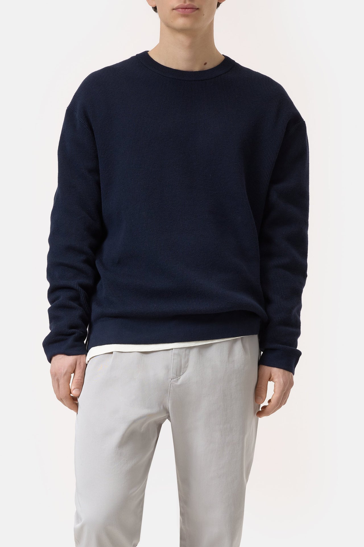 CLOSED MENS COTTON BLEND SWEATER - 2 COLORS