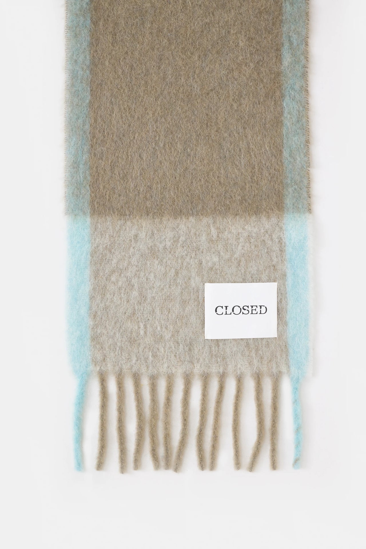 CLOSED WOMENS SCARF IN ALPACA MIX - 2 COLORS