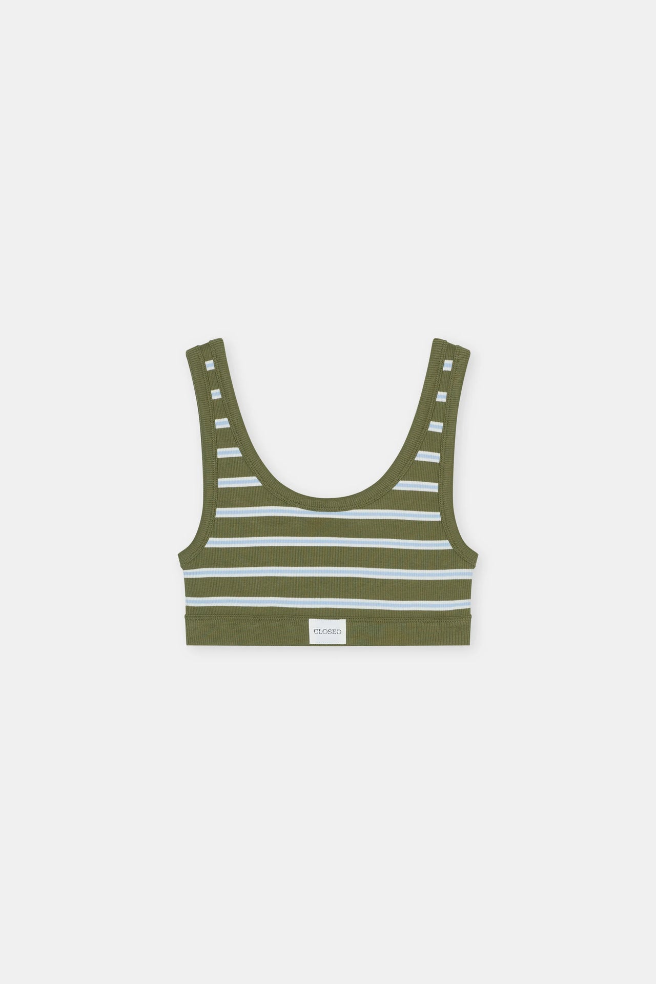 CLOSED WOMENS BRALETTE - HUNTER GREEN