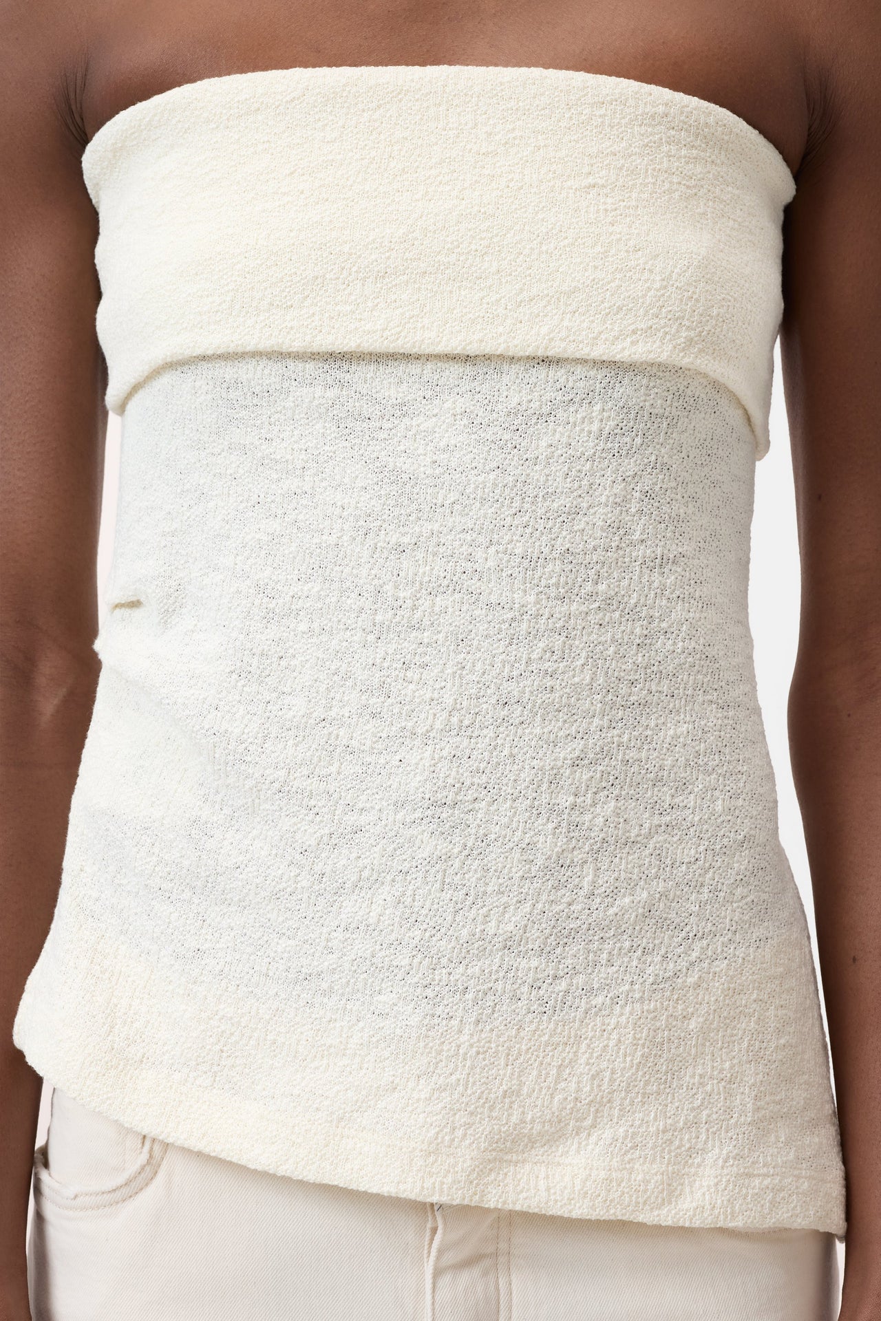 CLOSED WOMENS COTTON TUBE TOP - 2 COLORS