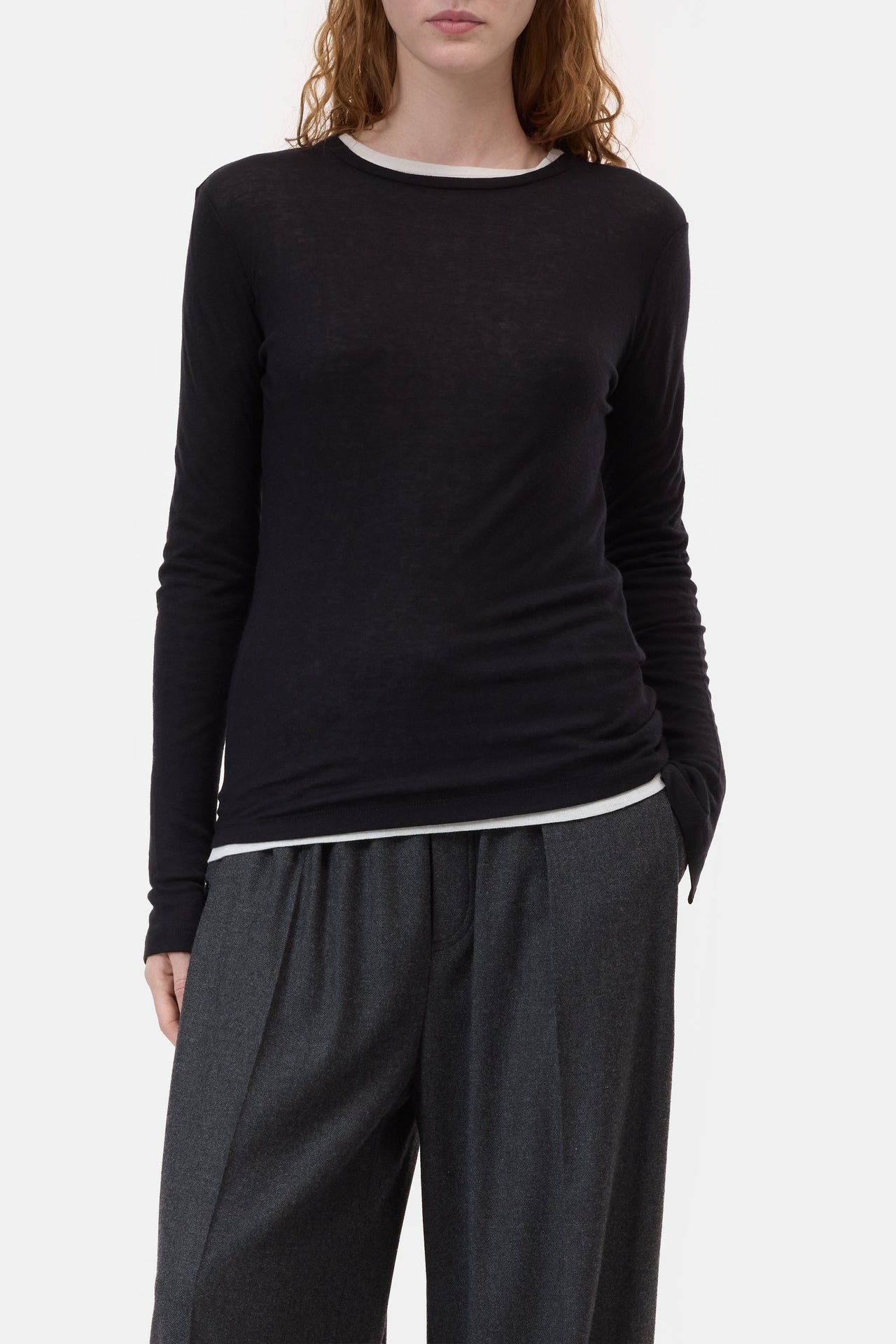 CLOSED WOMENS LONG-SLEEVED WOOL BLEND SHIRT - 3 COLORS