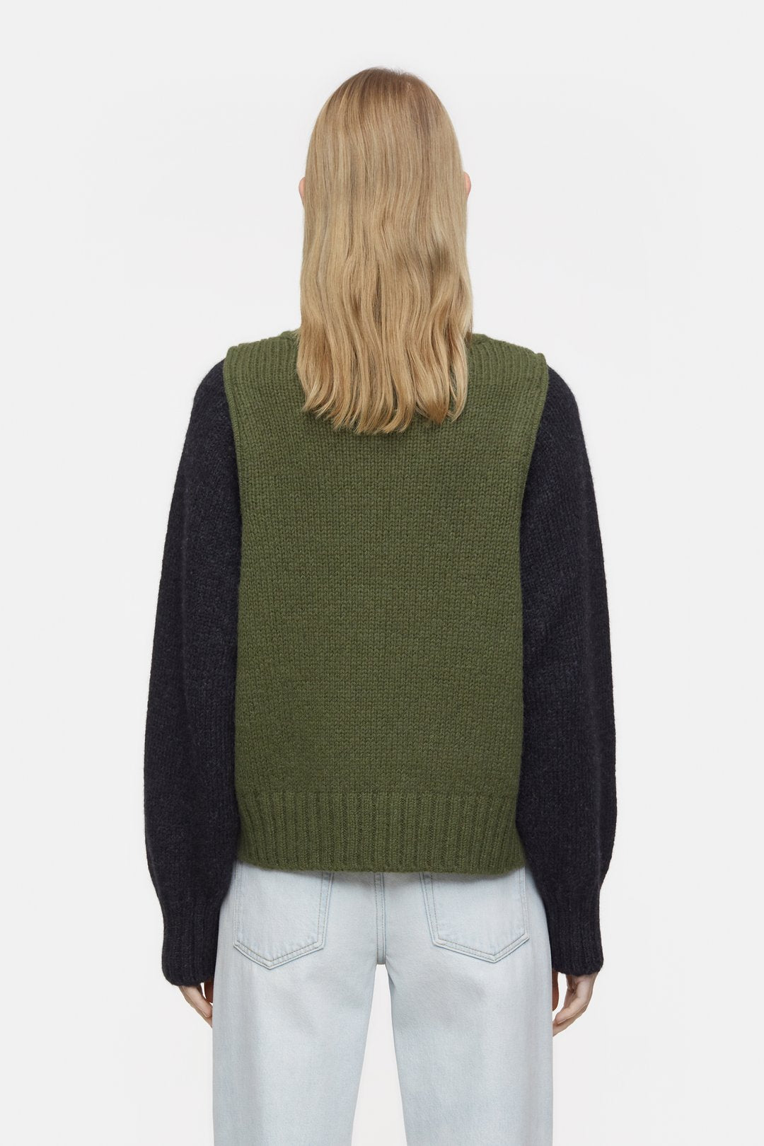 CLOSED WOMENS CREW NECK - INDUSTRIAL GREEN