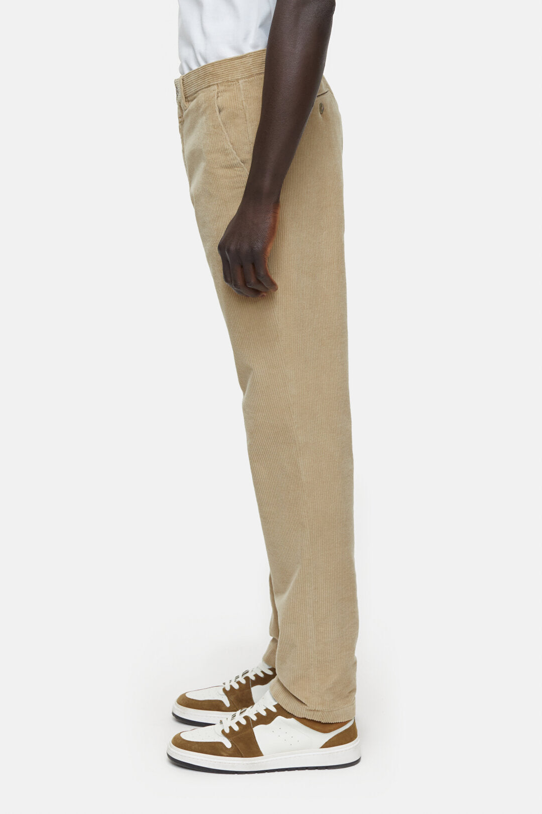 CLOSED MENS ATELIER TAPERED PANTS - BISCUIT