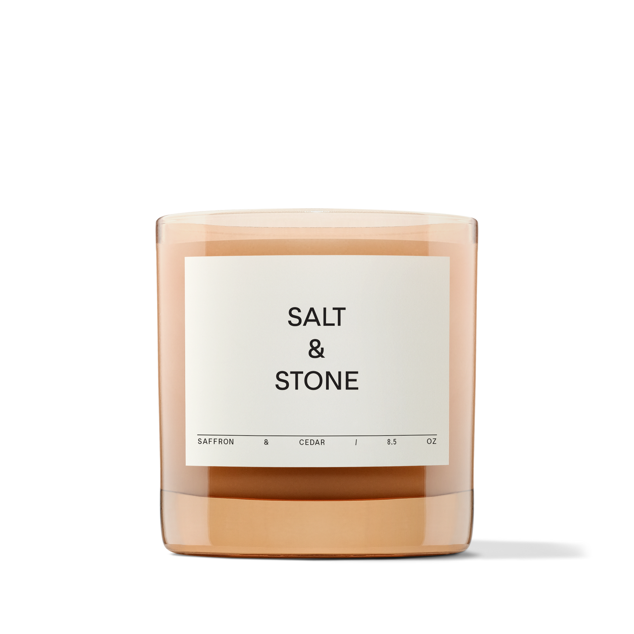 SALT AND STONE CANDLE - SAFFRON & CEDAR
