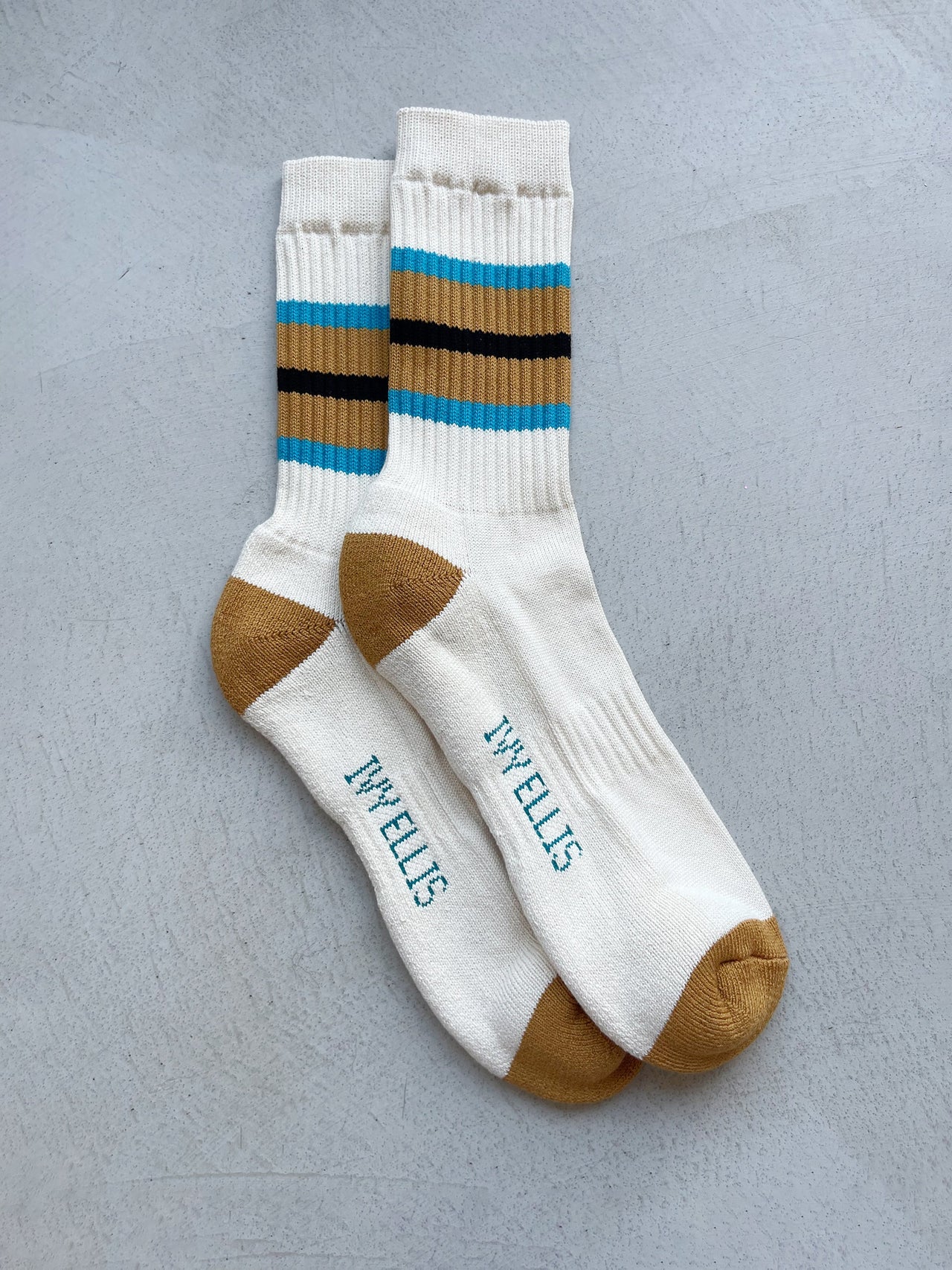 IVY ELLIS MENS CREW LENGTH SOCKS - THE DELLUCCI