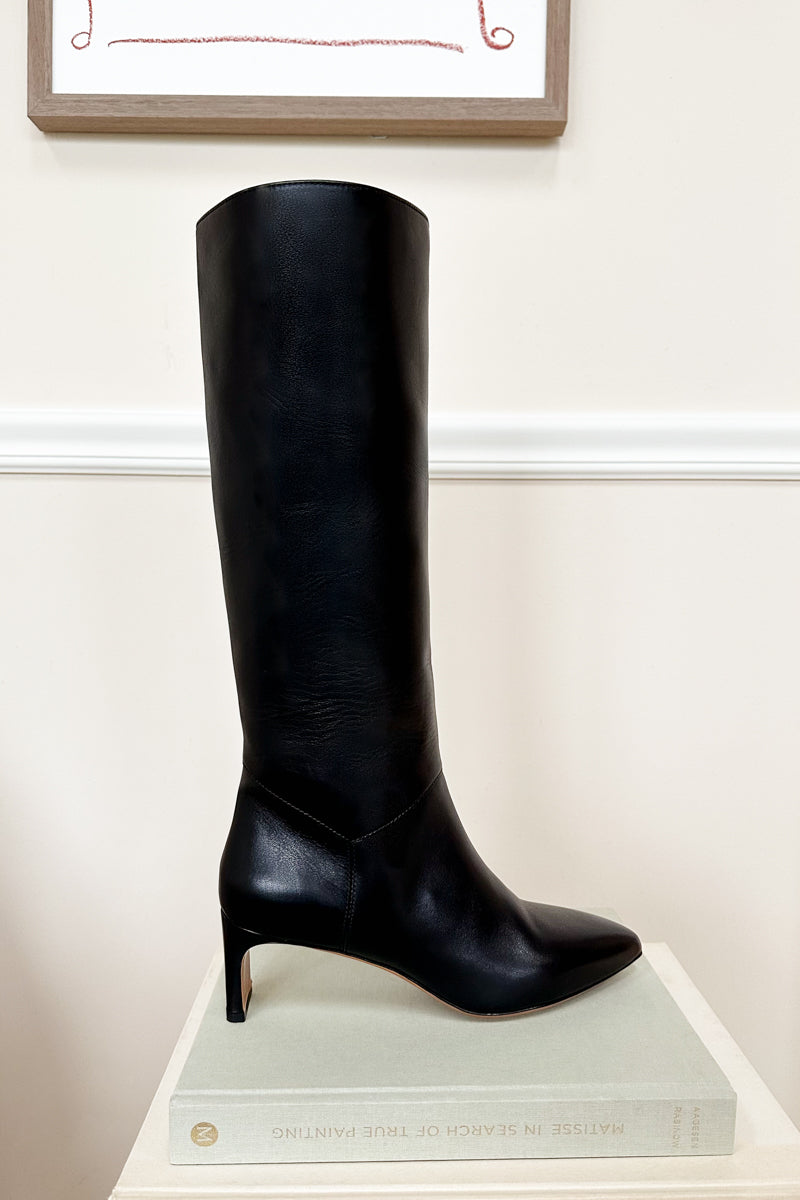 EMERSON FRY LOU WALKING BOOT - BLACK LEATHER