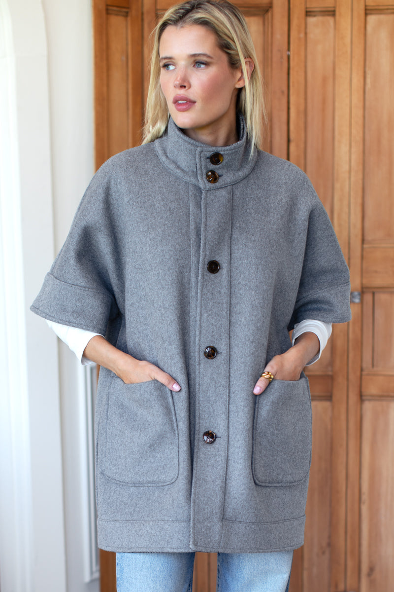 EMERSON FRY REVERSIBLE TOPPER - ARLO PLAID