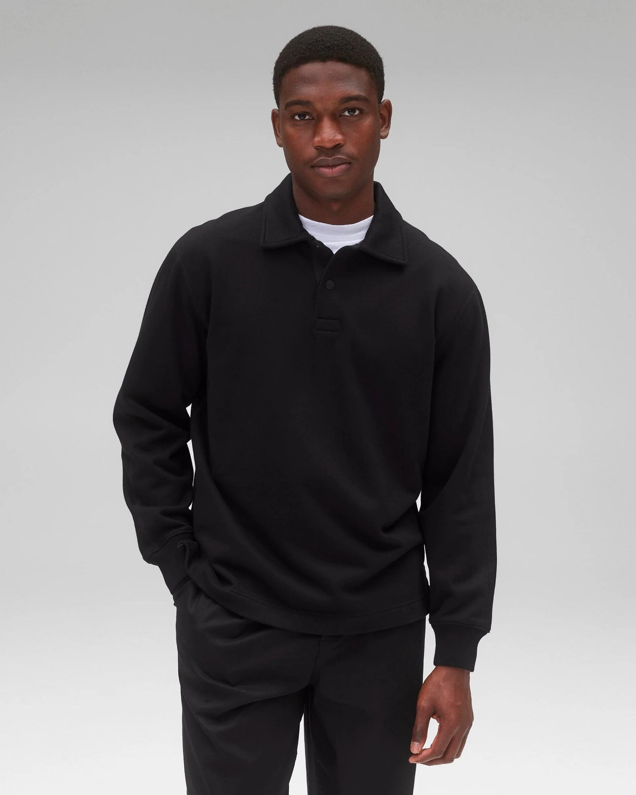 REIGNING CHAMP MIDWEIGHT TERRY RUGBY STANDARD SWEATSHIRT-2 COLORS