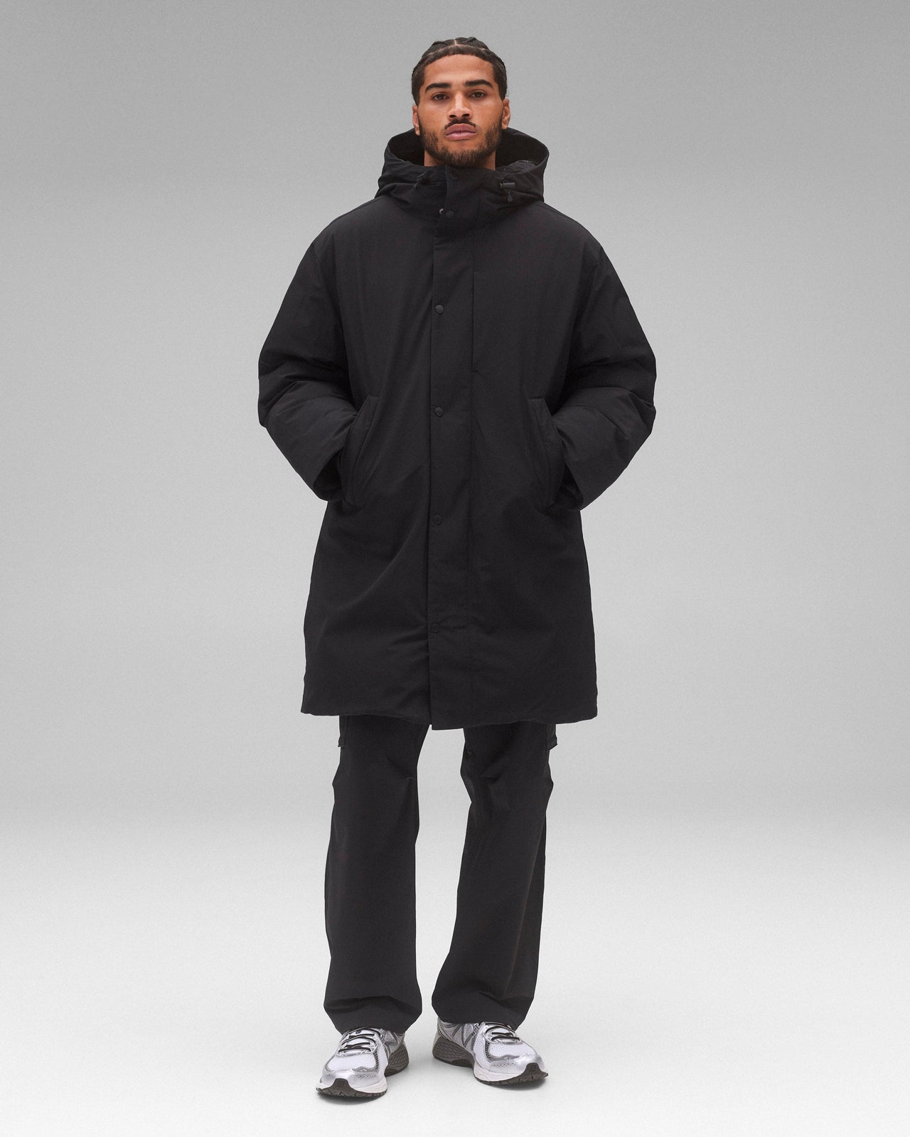 REIGNING CHAMP TECH NYLON SIDELINE DOWN PARKA - 2 COLORS