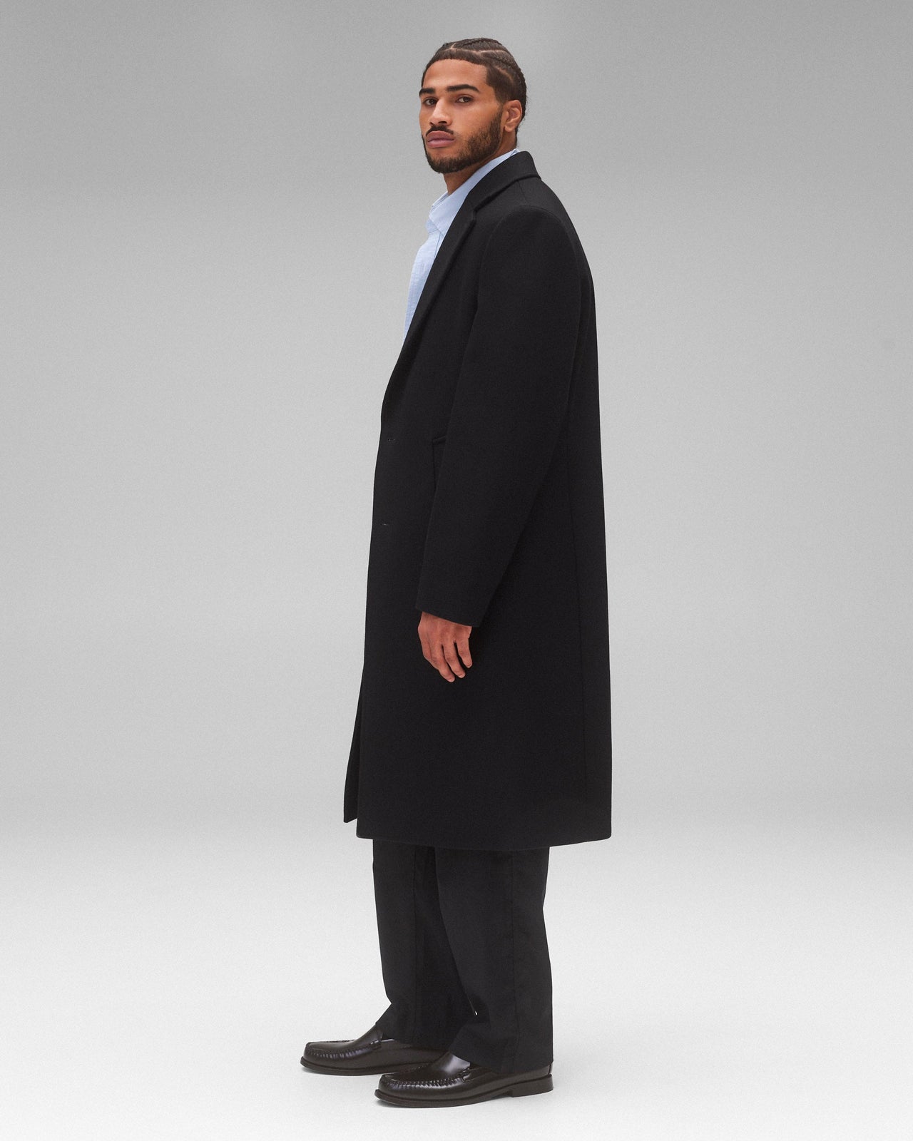 REIGNING CHAMP WOOL CASHMERE MAESTRO COAT - 2 COLORS