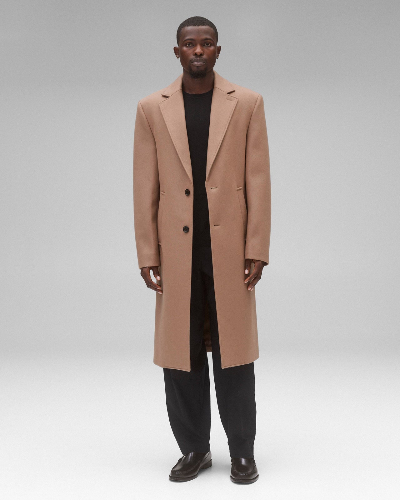 REIGNING CHAMP WOOL CASHMERE MAESTRO COAT - 2 COLORS