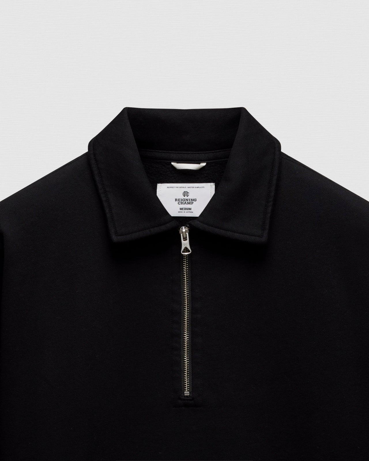 REIGNING CHAMP BRUSHED FLEECE RELAXED HALF ZIP SWEATSHIRT - 3 COLORS