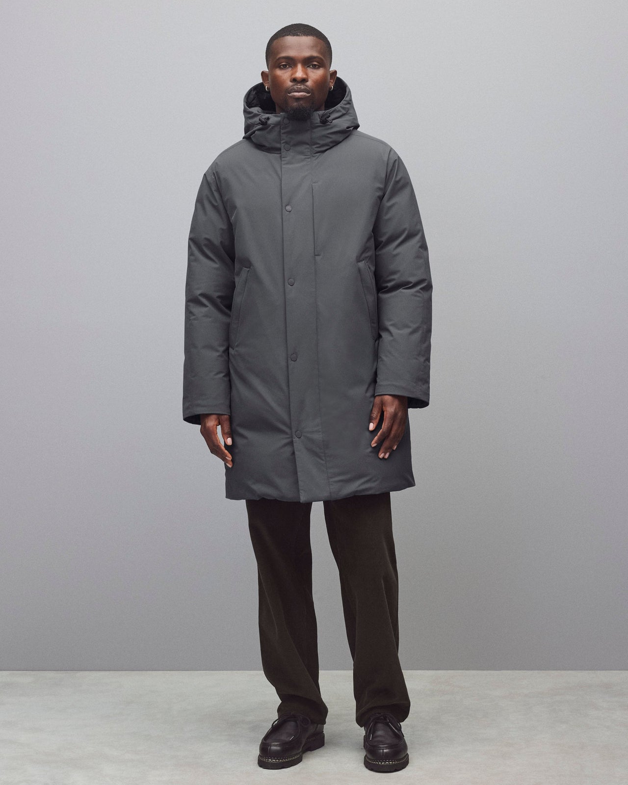 REIGNING CHAMP TECH NYLON SIDELINE DOWN PARKA - 2 COLORS
