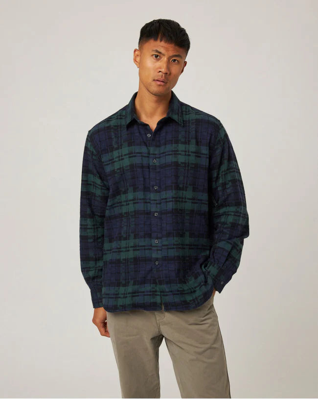 PEREGRINE FARLEY FLANNEL SHIRT- 2 COLORS
