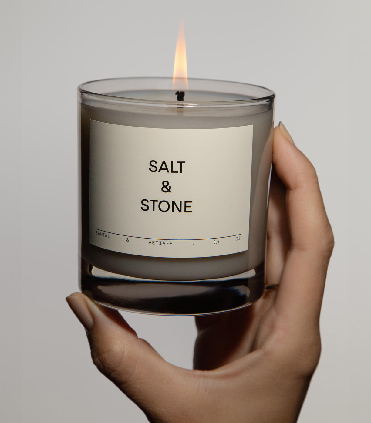 SALT AND STONE CANDLE - SANTAL & VETIVER