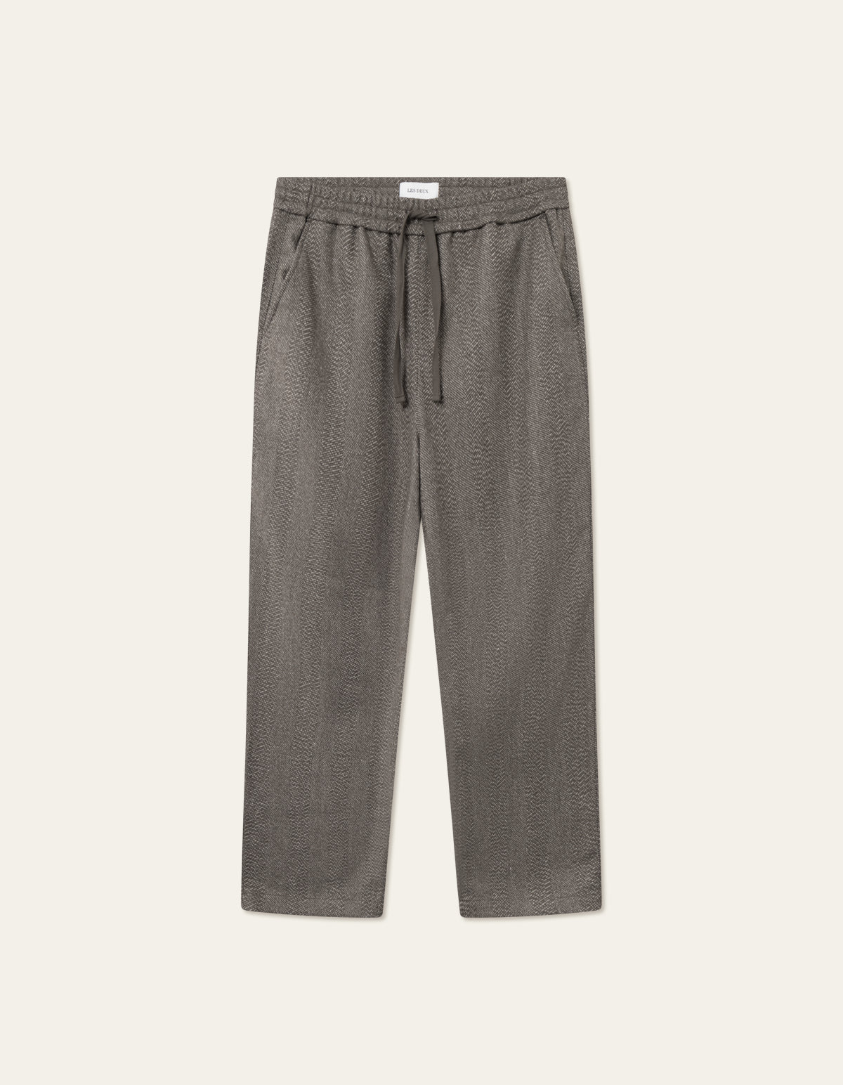 LES DEUX HOUSTON HERRINGBONE PANTS - 2 COLORS