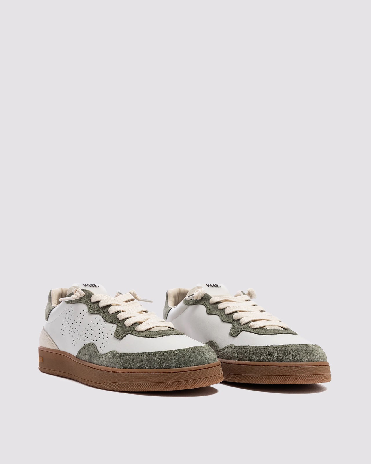 P448 VERT SNEAKER - WHITE/OLIVE