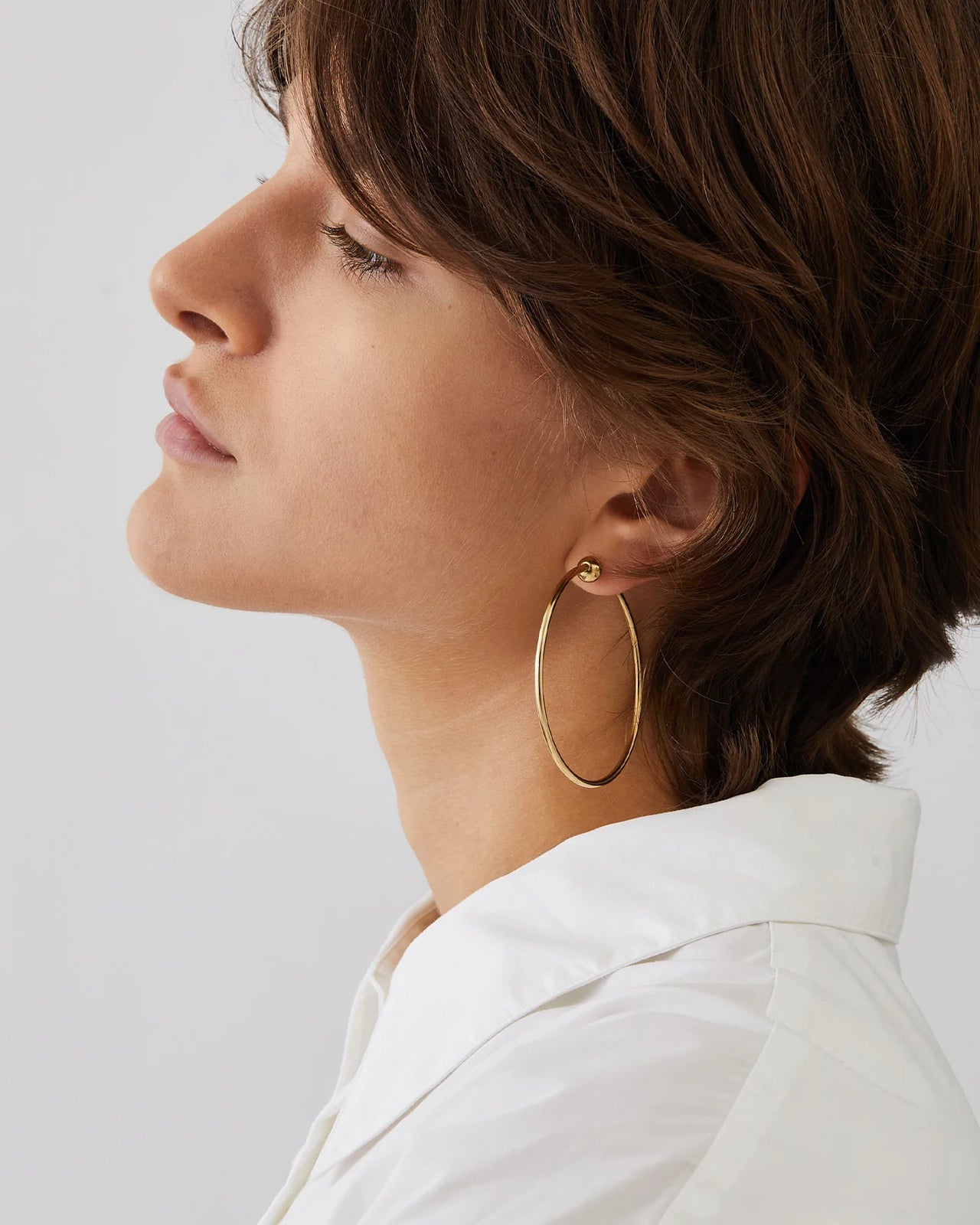 JENNY BIRD ICON HOOPS MEDIUM - 2 COLORS