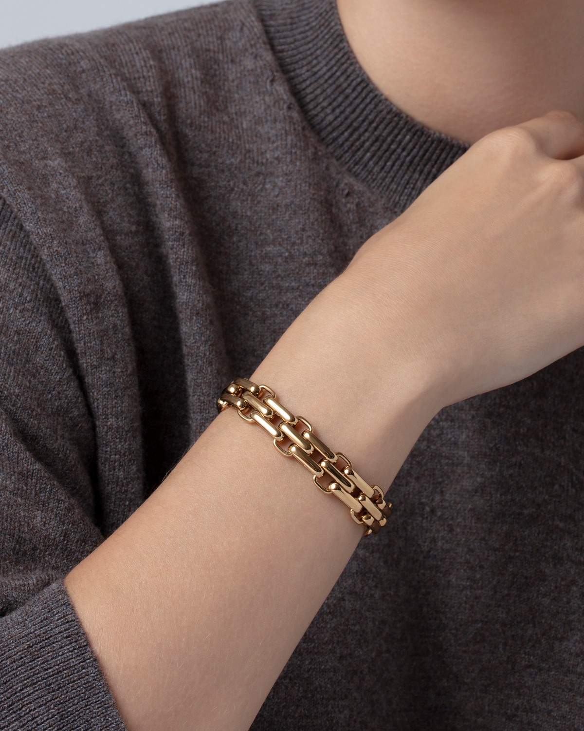 JENNY BIRD SLIM PENELOPE BRACELET - GOLD