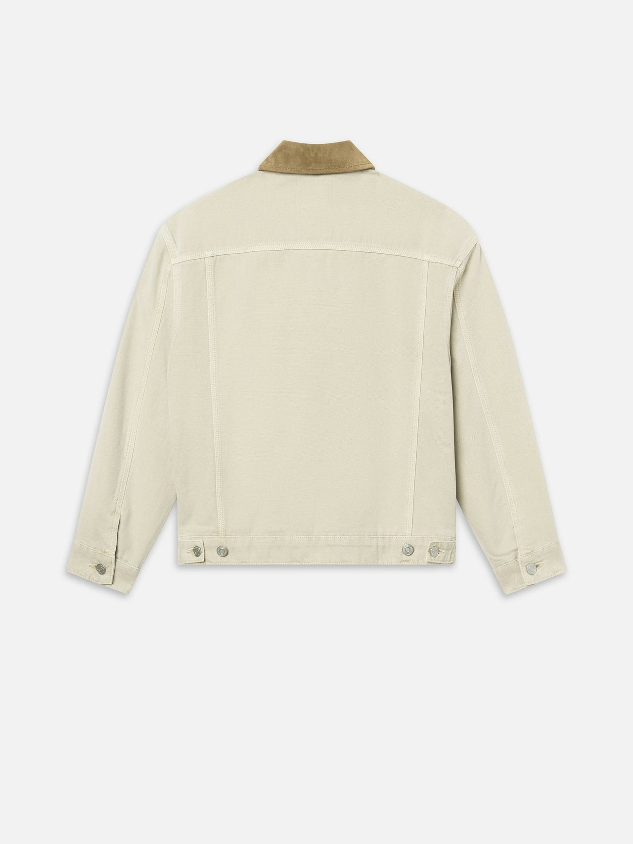 FRAME MENS CANVAS UTILITY JACKET - BEACH SAND