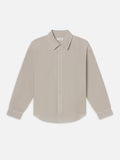FRAME MENS L/S CLASSIC SHIRT - LIGHT STONE