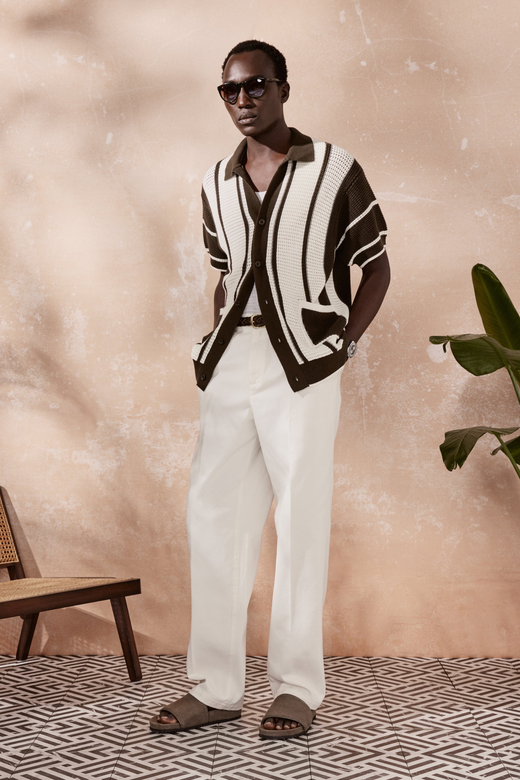 FRESCOBOL CARIOCA FABRICIO S/S CROCHET CARDIGAN - SEAWOOD – HAUS